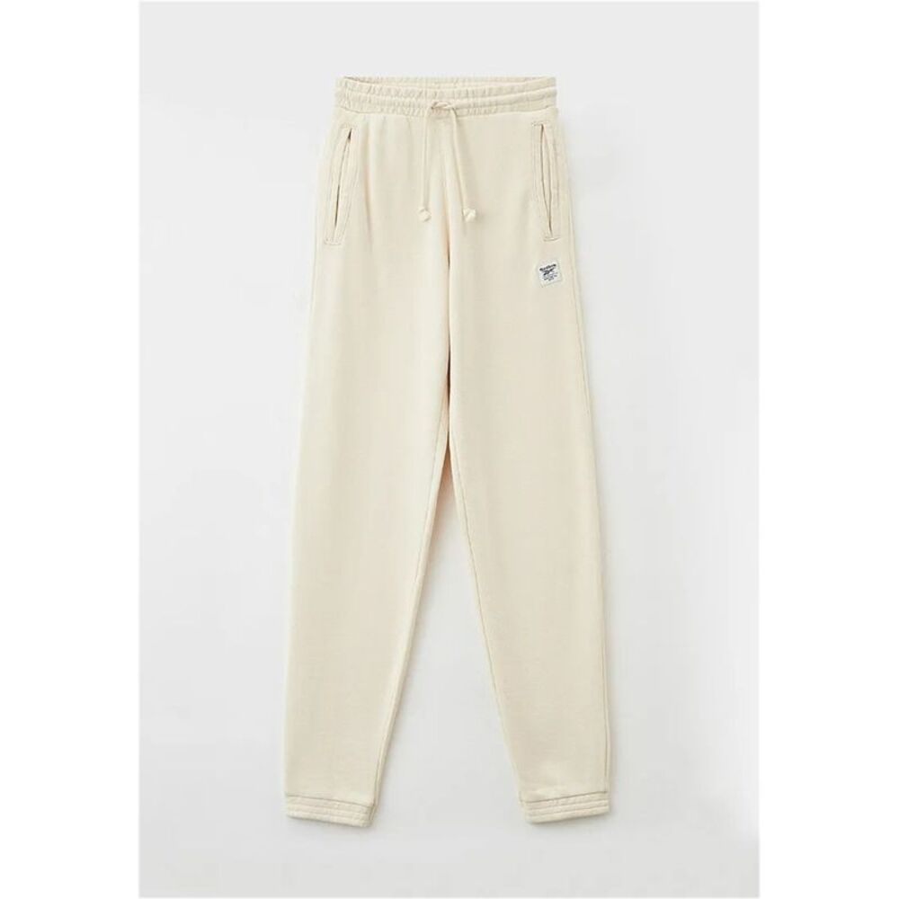 Reebok Mens Classics Natural Dye Straight Leg Jogger Athletic Pants, Beige, X...